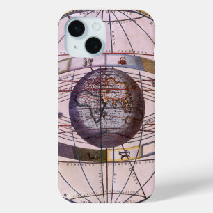 Coque Pour iPhone 15 Antique système solaire Ptolémaïque, Andreas Cella