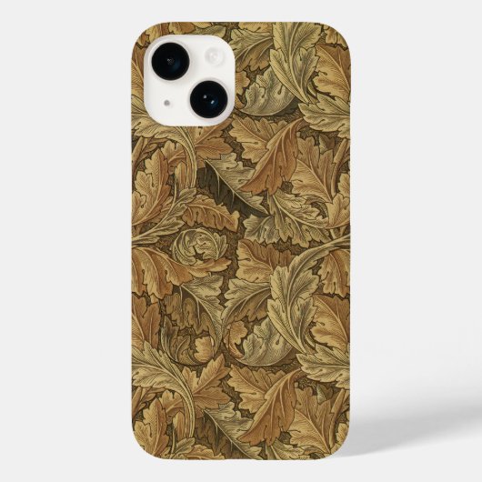 Coques Case-Mate iPhone Antique Victorien William Morris Leaf Feuilles (Verso)