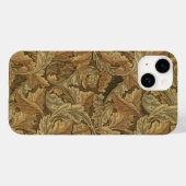 Coques Case-Mate iPhone Antique Victorien William Morris Leaf Feuilles (Verso (horizontal))