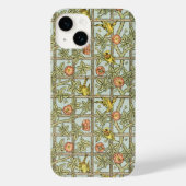 Coques Case-Mate iPhone Antique Victorien William Morris Trellis Fleurs (Verso)