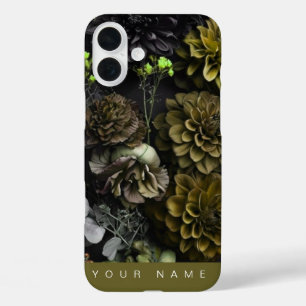 Coques iPhone 16 Plus Antiquité des fleurs hantées