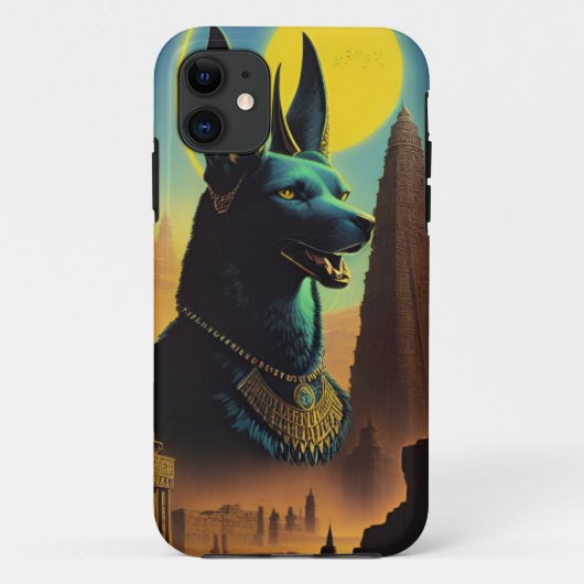 Coques Case-Mate iPhone Anubis Mythologie égyptienne Mort Dieu (Dos)
