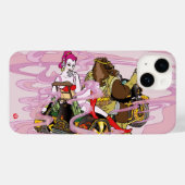 Coques Case-Mate iPhone Aokimono. Wild boar riders ノ (Verso (horizontal))