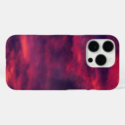Coques Case-Mate iPhone août rouge (Verso (horizontal))
