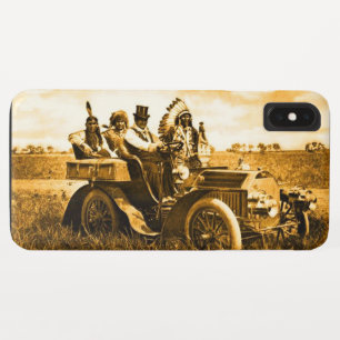 COQUE Case-Mate POUR iPhone APACHES ET GERONIMO CONDUISANT UNE VOITURE À MOTEU