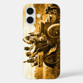 COQUES Case-Mate iPhone APACHES ET GERONIMO CONDUISANT UNE VOITURE À MOTEU (Verso)