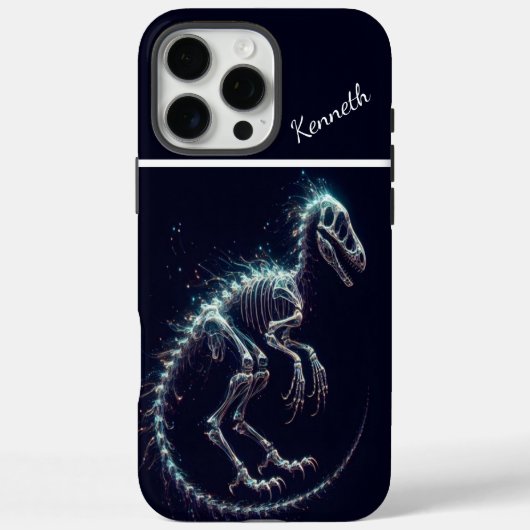 Coques Case-Mate iPhone Apatosaurus Dinosaure Squelette Stardust (Verso)