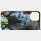 Coques Case-Mate iPhone Ape hood ~ Japonais Gorilla Manger (Verso (horizontal))