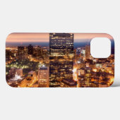 Coques Case-Mate iPhone Aperçu de Boston la nuit (Verso (horizontal))