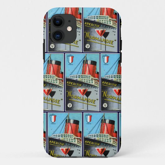 Coques Case-Mate iPhone Apertif français Normandie 1930 (Dos)