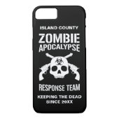 Coques Case-Mate iPhone Apocalypse de zombi (Dos)