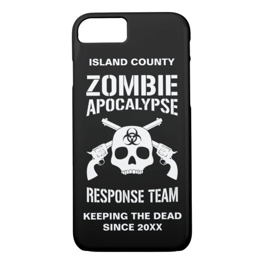 Coques Case-Mate iPhone Apocalypse de zombi (Dos)