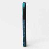 Coques Case-Mate iPhone Apophyse Fractal Art I - bleu (Dos/Gauche)