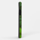 Coques Case-Mate iPhone Apophyse Fractal Art I - vert (Dos/Droite)