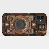 Coques Case-Mate iPhone Appareil-photo de cru de Steampunk (Dos (Horizontal))