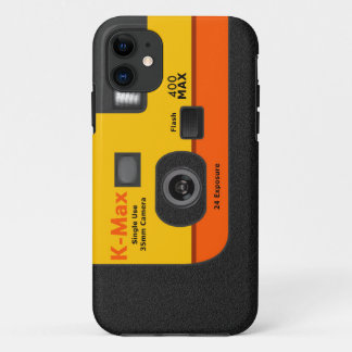 Case-Mate iPhone Case Appareil-photo jetable - orange I5