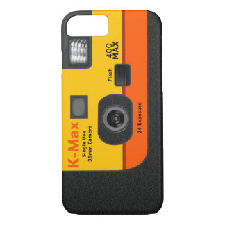 Etui iPhone Case-Mate Appareil-photo jetable - orange I6