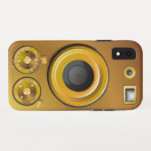 Coques Case-Mate iPhone Appareil photo Steampunk (Dos (Horizontal))
