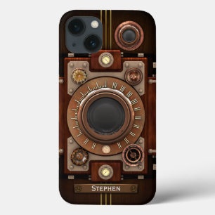 Etui iPhone Case-Mate Appareil-photo vintage #1C de Steampunk
