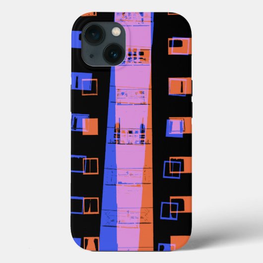Coques Case-Mate iPhone Appartement de ville dans la nuit Coque-Mate iPhon (Verso)