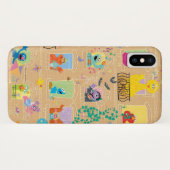 Coques Case-Mate iPhone Appartement Sesame Street Motif Windows (Dos (Horizontal))