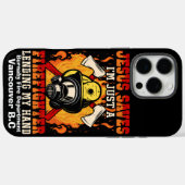 Coques Case-Mate iPhone Appel à l’action du pompier (Verso (horizontal))