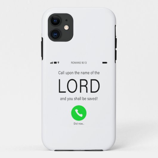Coques Case-Mate iPhone Appel au nom de l'Éternel - Foi chrétienne (Dos)