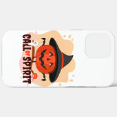 Coques Case-Mate iPhone Appel de l'Esprit d'Halloween (Verso (horizontal))