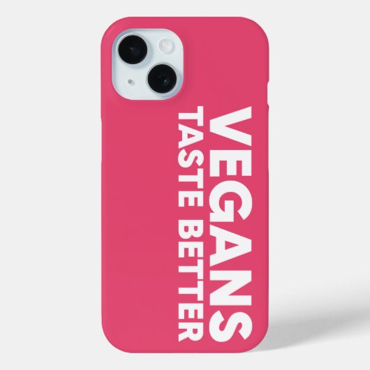 Coques Case-Mate iPhone Appel Végétalien (Verso)