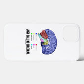 Coques Case-Mate iPhone Appelez-Moi Cérébral Cerveau Humour (Verso (horizontal))