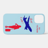 Coques Case-Mate iPhone Appelle maman (Verso (horizontal))