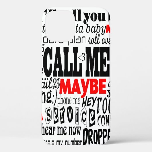Coques Case-Mate iPhone Appelle-moi (Verso)