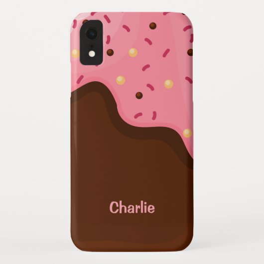 Coques Case-Mate iPhone Appels personnalisés Ice Cream Popsicle casques de (Dos)