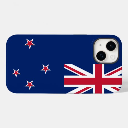 Coques Case-Mate iPhone Apple Coque-Mate, drapeau néo-zélandais (Verso (horizontal))