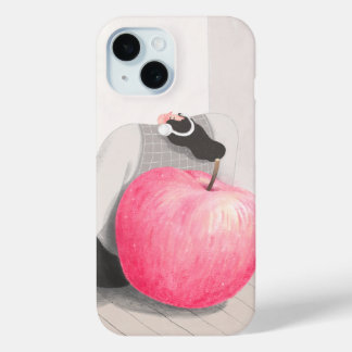 Coque Pour iPhone 15 Apple & fille