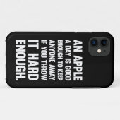Coques Case-Mate iPhone Apple Funny Quote. | sarcastic joke | sarcastic ph (Dos (Horizontal))