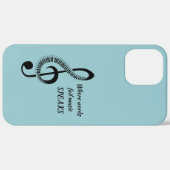Coques Case-Mate iPhone Apple iPhone 12 Pro Max note musicale (Retour (horizontal))
