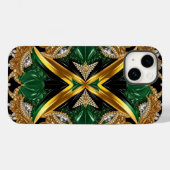Coques Case-Mate iPhone Apple iPhone 14 Coque-Mate couleur Jamaïque (Verso (horizontal))
