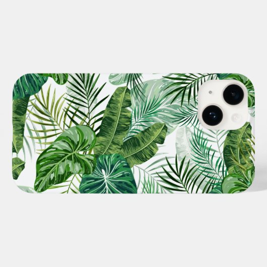 Coques Case-Mate iPhone Apple iPhone 14 Palme Coque-tropical (Verso (horizontal))