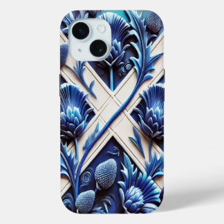 Coque Pour iPhone 15 Apple iPhone 15 Case-Mate with Scottish Thistles