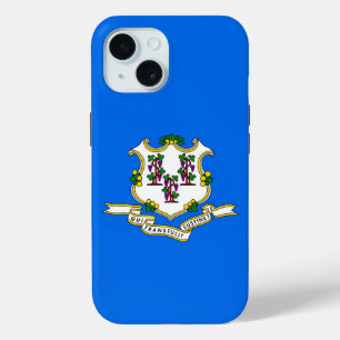 Coque Pour iPhone 15 Apple iPhone 15 Coque-Mate avec drapeau Connecticu