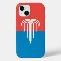 Apple iPhone 15 Coque-Mate avec drapeau de Kansas