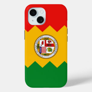 Coque Pour iPhone 15 Apple iPhone 15 Coque-Mate avec drapeau de Los Ang