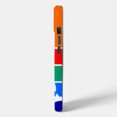 Coques Case-Mate iPhone Apple iPhone 15 Coque-Mate avec drapeau de Saint-P (Verso / Gauche)