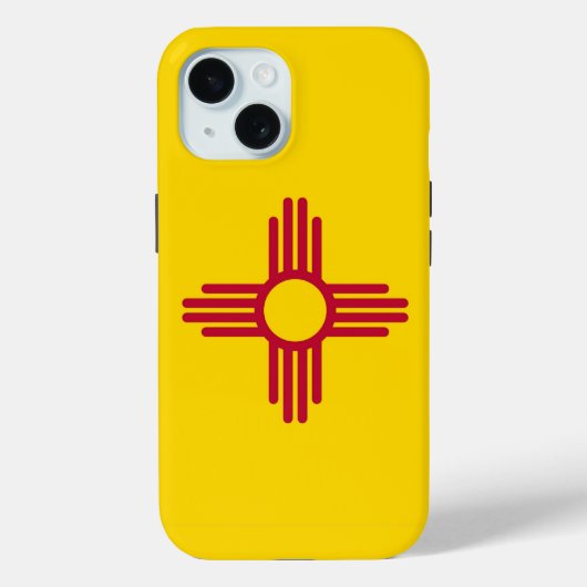 Coques Case-Mate iPhone Apple iPhone 15 Coque-Mate avec drapeau du Nouveau (Verso)