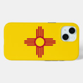 Coques Case-Mate iPhone Apple iPhone 15 Coque-Mate avec drapeau du Nouveau (Verso (horizontal))