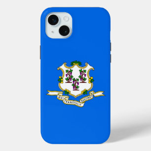 Coque iPhone 15 Mini Apple iPhone 15 Plus Coque-Mate, drapeau Connectic