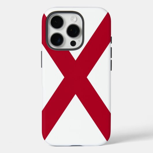 Coques Case-Mate iPhone Apple iPhone 15 Pro Coque-Mate, drapeau de l'Alaba (Verso)
