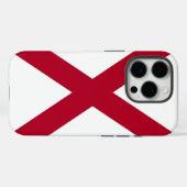 Coques Case-Mate iPhone Apple iPhone 15 Pro Coque-Mate, drapeau de l'Alaba (Verso (horizontal))