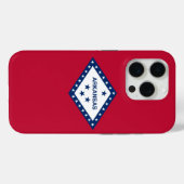 Coques Case-Mate iPhone Apple iPhone 15 Pro Coque-Mate, drapeau de l'Arkan (Verso (horizontal))